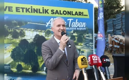İnegöl Belediye Başkanı Alper Taban: “Botanik Nikah ve Etkinlik Salonları 2027’de gençlerimizin yuva kuracağı merkez olacak”