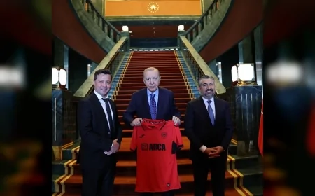 ARCA Çorum FK Başkanı Savaş Balçık: “Cumhurbaşkanımız Erdoğan’ın kulübümüzü kabul etmesi büyük bir onur ve mutluluk oldu”