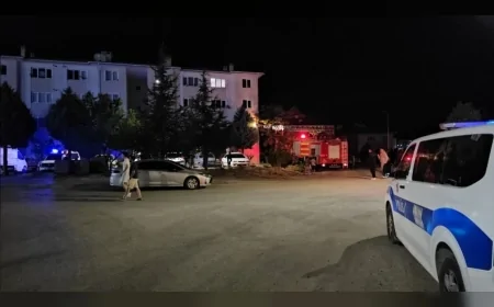 Çorum’da Alıkonulduğu İddia Edilen Kadın İçin Ekipler Seferber Oldu, Dairede Kimse Bulunamadı