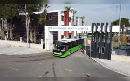 Denizli’de toplu ulaşım ağı genişledi, Karahayıt’a yeni hat Şehir Hastanesi’ne gece seferi başladı