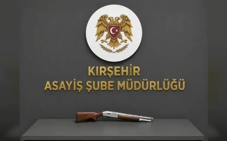 Kırşehir’de Asayiş Uygulamalarında Ruhsatsız Silah, Yüzlerce Fişek ve Uyuşturucu Madde Ele Geçirildi
