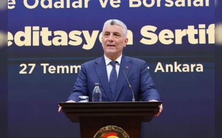 Ticaret Bakanı Ömer Bolat: “Gümrük kapılarımızı bölgesel ticaretin stratejik merkezleri haline getiriyoruz”