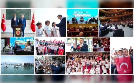 Milli Eğitim Bakanı Yusuf Tekin İzmir’de öğrencilerle buluştu: “Yeteneğiniz sizi neye sevk ediyorsa o türden okulları seçin”