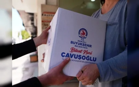 Denizli Büyükşehir Belediyesi’nden ihtiyaç sahibi çölyak hastalarına glütensiz gıda desteği