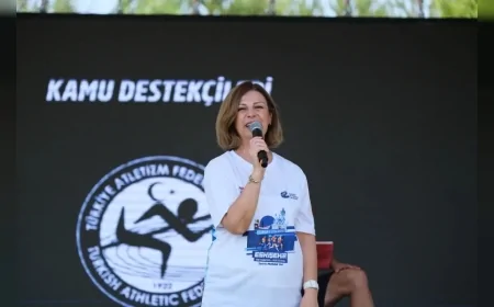 Eskişehir Büyükşehir Belediye Başkanı Ayşe Ünlüce’den Eskişehirlilere yarı maraton çağrısı
