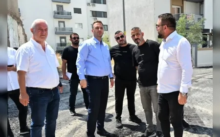 Bornova Belediye Başkanı Ömer Eşki: “Eski depo ve fabrika alanlarını modern yollara, otoparklara ve yeşil alanlara dönüştürüyoruz”
