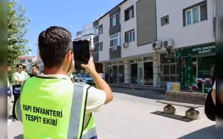 Yalova’da 20 bin bina için deprem risk taraması sürüyor, 4 bin yapının incelemesi tamamlandı