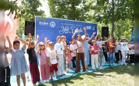 Yıldırım Gençlik Merkezi Yaz Okulu’nu Tamamlayan 224 Öğrenci Mezuniyet Pikniğinde Doyasıya Eğlendi
