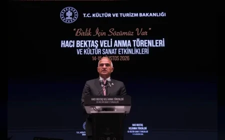 Kültür ve Turizm Bakanı Mehmet Nuri Ersoy: “İnsanlığa gereken reçete açıktır: Bir olalım, iri olalım, diri olalım”