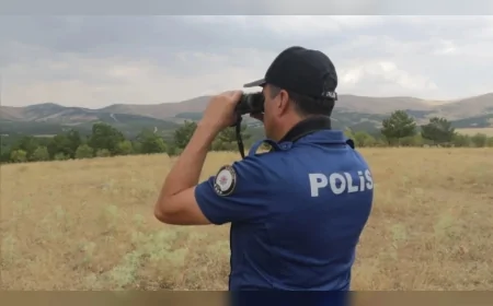 Kırşehir İl Emniyet Müdürlüğü orman yangını riskine karşı denetimlerini aralıksız sürdürüyor