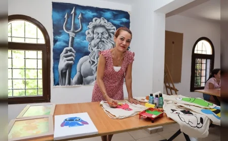Marmaris Kültür ve Sanat Evi, DMD hastası 11 yaşındaki Siraç’ın tedavisi için sanat ve emeği dayanışmaya dönüştürdü