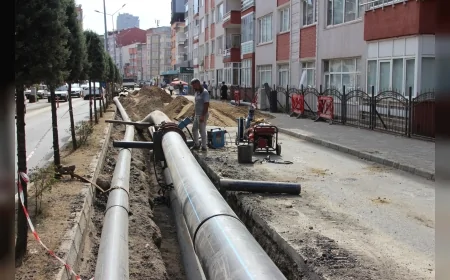 Giresun Belediyesi içme suyu altyapısını yeniliyor: 31,5 milyon TL’lik projede sona gelindi