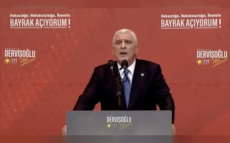 İYİ Parti Genel Başkanı Müsavat Dervişoğlu: “Türk milleti baş eğmeyecektir”