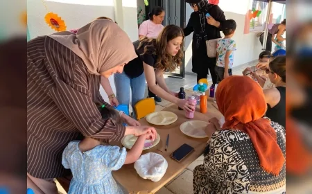 Odunpazarı’nda özel gereksinimli çocuklar yaz okuluna şenlikle veda etti