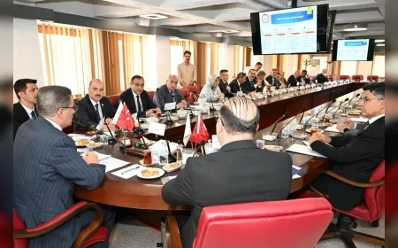 TOBB Yönetim Kurulu Üyesi ve ETSO Yönetim Kurulu Başkanı Saim Özakalın, Erzurum SANTEK Toplantısında Sanayi ve Üretim Gündemini Değerlendirdi