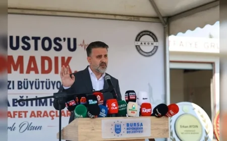 BURSA BÜYÜKŞEHİR BELEDİYESİ BAŞKAN VEKİLİ ŞAHİN BİBA: “BİZE DÜŞEN KORKUYU BÜYÜTMEK DEĞİL, HAZIRLIĞI ARTIRMAKTIR”