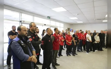Ankara Büyükşehir Belediyesi 17 Ağustos’un 27’nci yıl dönümünde afet ekipleriyle ortak hazırlığı değerlendirdi