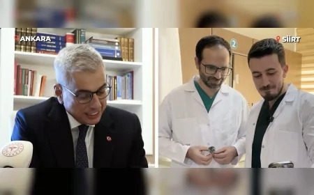 Sağlık Bakanı Prof. Dr. Kemal Memişoğlu: “Siirt Eğitim ve Araştırma Hastanesi’nde ilk bypass ameliyatları başarıyla gerçekleştirildi”