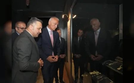 Kültür ve Turizm Bakanı Mehmet Nuri Ersoy: “550 eserin 276’sı ilk kez ziyaretçilerin beğenisine sunuluyor”