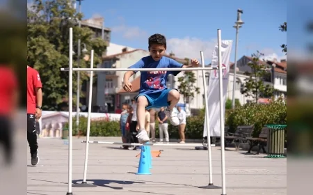 Düzce’de “Hareket Camide” etkinlikleri 2 bin 120 çocuk ve genci sporla buluşturdu