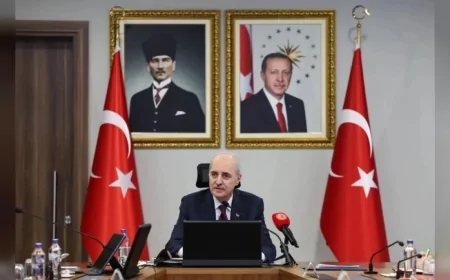 TBMM Başkanı Numan Kurtulmuş’tan Yeni Parti Gaziantep Milletvekili Melih Meriç’e yönelik saldırıya tepki