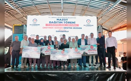 Denizli Büyükşehir Belediye Başkanı Bülent Nuri Çavuşoğlu: “Üreticimizin gücüyle büyümeye devam edeceğiz”