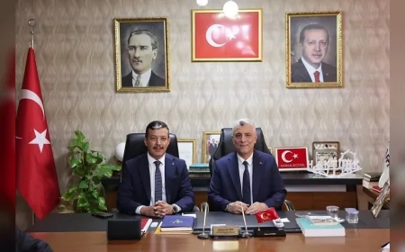 Ticaret Bakanı Ömer Bolat: “Aksaray’ın geleceği ve şehrin ihtiyaçlarına ilişkin değerlendirmelerde bulunduk”