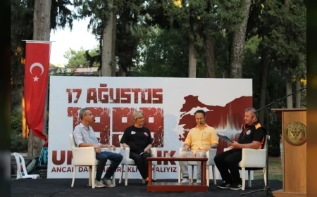 Buca’da 17 Ağustos Marmara Depremi’nin 27’nci yılında ortak mesaj: “Unutmadık, hazırlanıyoruz”