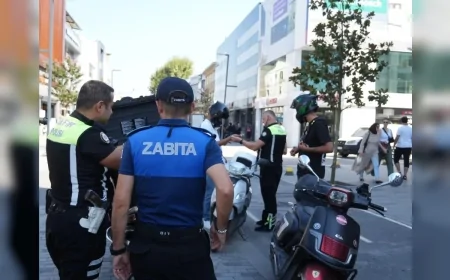 Düzce’de yayalaştırılan cadde ve sokaklarda motorlu araç denetimi: 17 araca 52 bin TL ceza