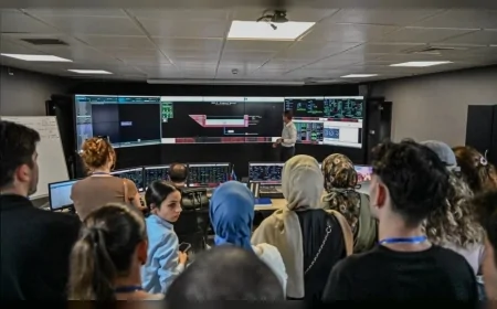 Bursa Büyükşehir Belediyesi stajyerleri kentin hizmet alanlarını yerinde inceleyerek belediyecilik süreçlerini tanıdı