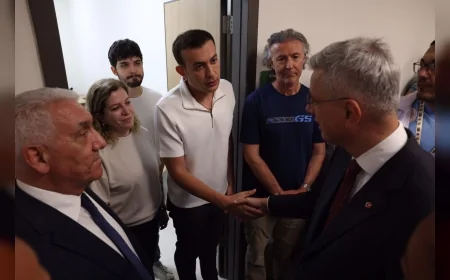 Sağlık Bakanı Prof. Dr. Kemal Memişoğlu’ndan Milletvekili Melih Meriç’e hastanede ziyaret