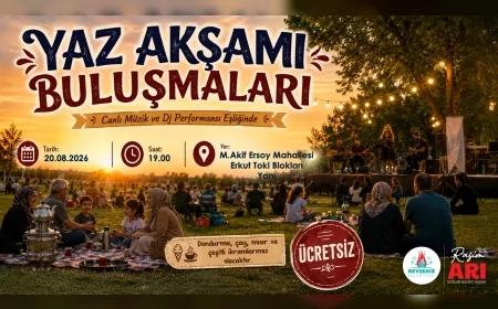 Nevşehir Belediyesi Yaz Akşamı Buluşmalarını Mehmet Akif Ersoy Mahallesi’nde Sürdürecek