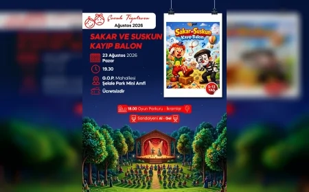 Yalova Belediyesi, GOP Mahallesi’nde Çocukları “Sakar ve Suskun Kayıp Balon” Tiyatrosuyla Buluşturacak