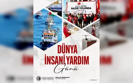 Ticaret Bakanı Ömer Bolat: “İnsanlık, en çok da zor zamanlarda birbirinin yanında durabilmektir”