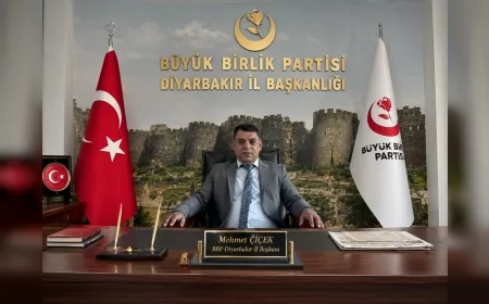 BBP Diyarbakır İl Başkanı Mehmet Çiçek: “Esnafımız ve kuyumcularımız sahipsiz değildir”