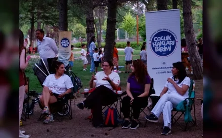 Eskişehir Aktif Yaşam Parkı’nda ebeveynler deneyimlerini paylaştı, çocuklar eğlendi