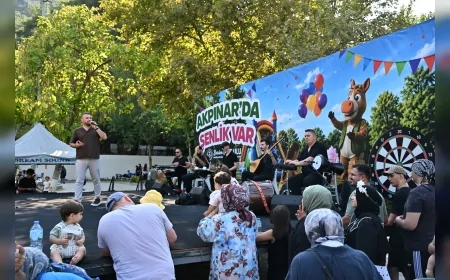 Manisa’da Akpınar Mesire Alanı’nda “Akpınar’da Şenlik Var” Programı Çocukları ve Vatandaşları Buluşturdu