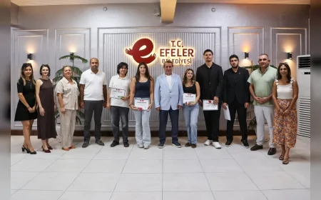 Efeler Belediye Başkanı Anıl Yetişkin gençlere  “Hayallerinizin yanında olmaya devam edeceğiz” dedi.
