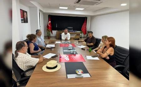 CHP İzmir İl Başkanlığı Turizm Komisyonu’nu Kurdu, İlk Toplantı Gerçekleştirildi