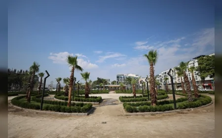 Yunusemre Belediyesi’nin Muradiye Mahallesi’ndeki rekreasyon projesinde çalışmalar son aşamaya geldi