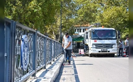 Bursa Büyükşehir Belediyesi, Gölyazı’da kapsamlı bakım ve çevre düzenleme çalışması başlattı