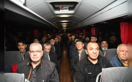 Pursaklar Belediye Başkanı Ertuğrul Çetin: “50 yaş üstü beyefendiler kültür gezilerinde sıra size geldi