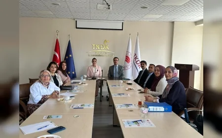 TOBB Erzurum Kadın Girişimciler Kurulu Ağustos ayı toplantısını TKDK ev sahipliğinde gerçekleştirdi