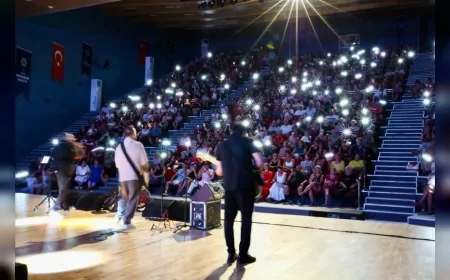 Aydın Büyükşehir Belediyesi Yaz Konserleri Didim’de Gece Yolcuları ile devam etti