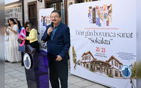 Altındağ’da Hamamönü Sanat Festivali’nde geleneksel sanatlar ustaların atölyelerinde sanatseverlerle buluşuyor