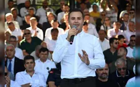CW Enerji Türkiye Yağlı Güreş Ligi’nde 66. Geleneksel Kurtdereli Mehmet Pehlivan Yağlı Güreşleri’nde altın kemer Mustafa Taş’ın oldu