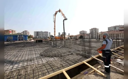 Yenimahalle Belediyesi Yahyalar Kültür Merkezi’nin temelini attı