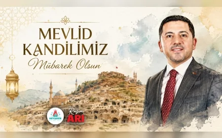 Nevşehir Belediye Başkanı Rasim Arı: “Mevlid Kandilimiz Mübarek Olsun”