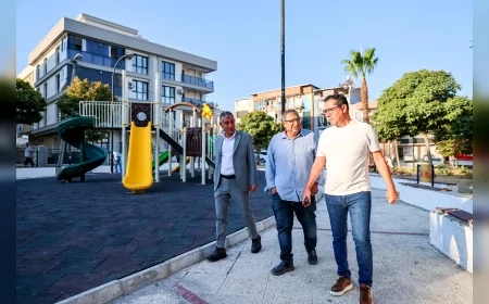 Buca’da park ve yeşil alanlarda kapsamlı bakım çalışması başlatıldı, ekipler sahada