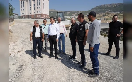 Adıyaman Belediye Başkanı Abdurrahman Tutdere: “Okullar bölgesindeki çalışmaları eğitim yılı başlamadan tamamlayacağız”
